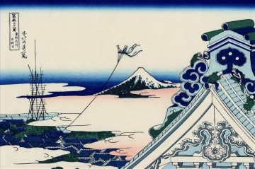 Katsushika Hokusai Painting - asakusa honganji temple in th eastern capital Katsushika Hokusai Ukiyoe
